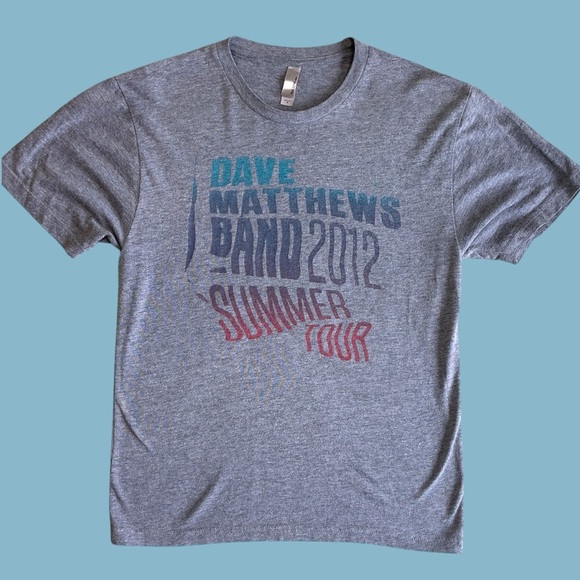 Dave Matthews Band Summer Tour 2012 Shirt, Concert Jam Tee, Adult Size Small - Picture 2 of 4